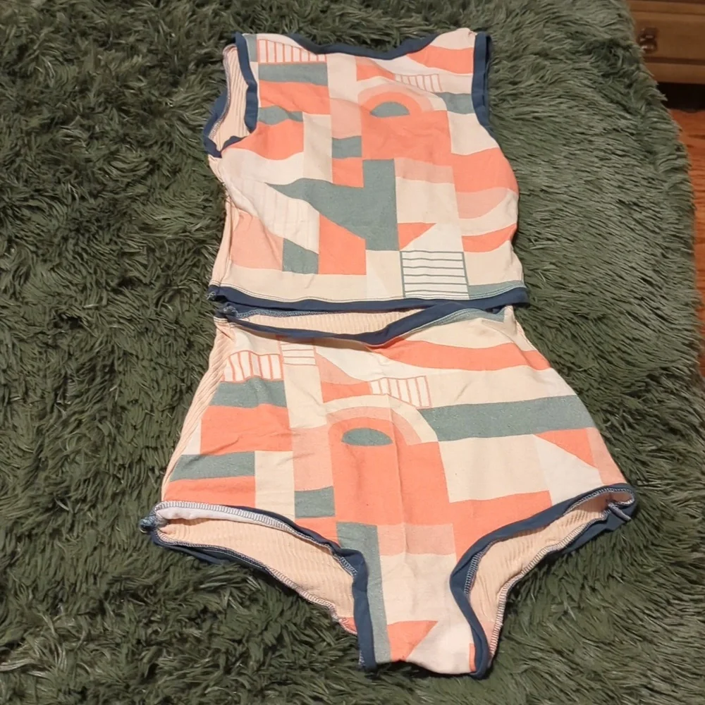 Studio Ten Fifteen Abstract Mod Print Set - Picture 1 of 6